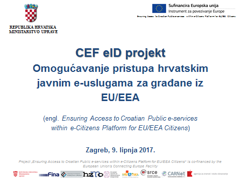 Građanima Europske unije omogućen pristup hrvatskim javnim e-uslugama putem sustava e-Građani